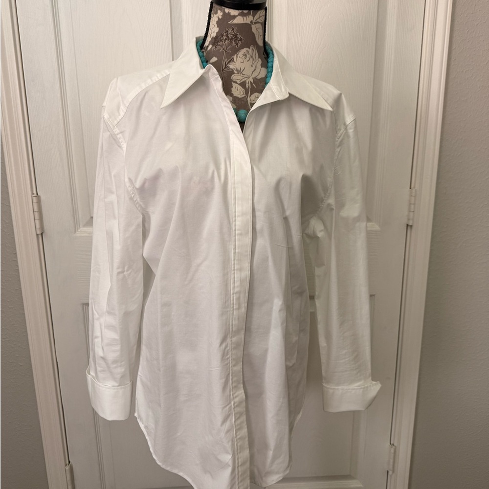 H&M White Dress Shirt Classic Formal Attire